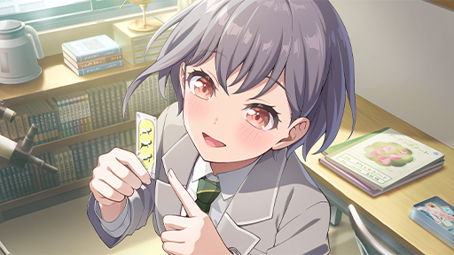 お気に入りのペンギンたち — 高松 燈 support card artwork