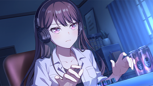 この言葉を鳴らすために — 椎名 立希 support card artwork