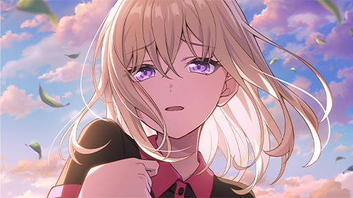 星を愛した少女の嘘 — 三角 初華 support card artwork